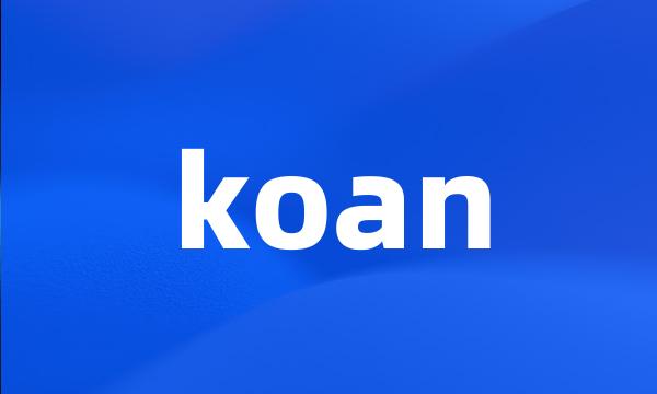 koan