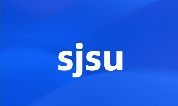 sjsu