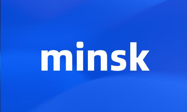 minsk