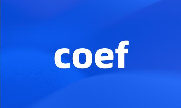 coef