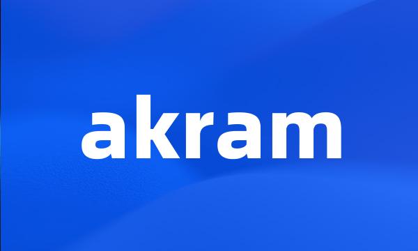 akram