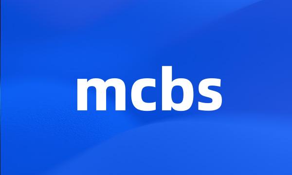 mcbs