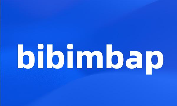 bibimbap