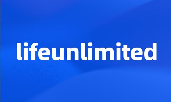 lifeunlimited