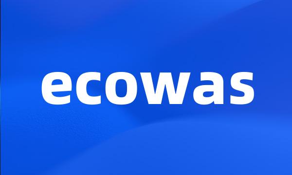 ecowas