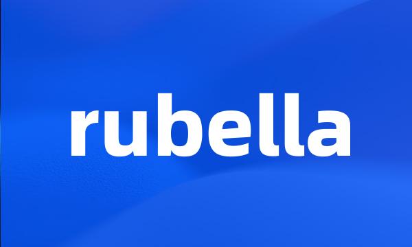 rubella