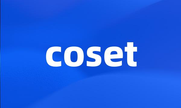 coset