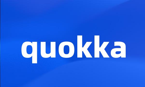 quokka