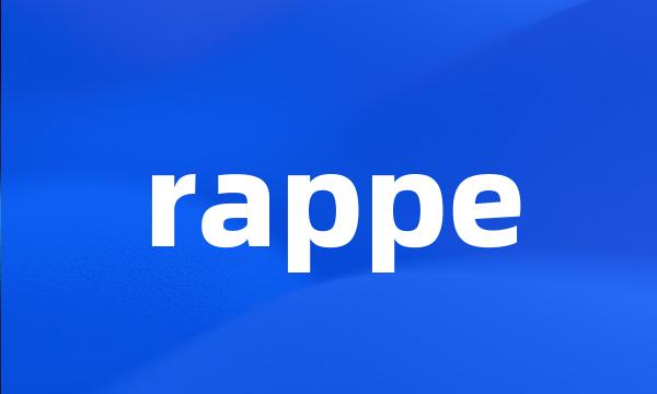 rappe