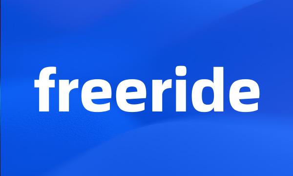 freeride