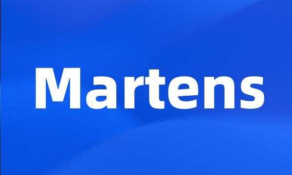 Martens