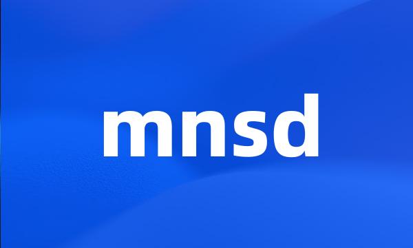 mnsd