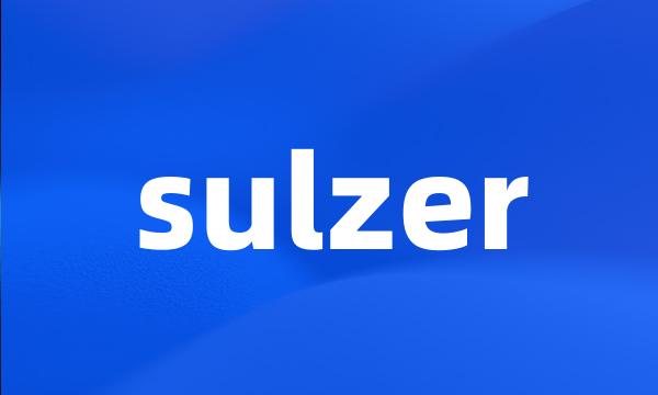 sulzer