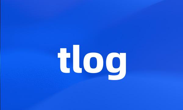 tlog