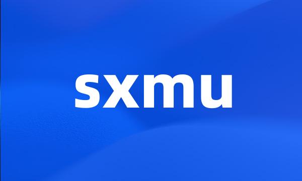 sxmu