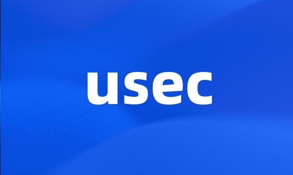 usec