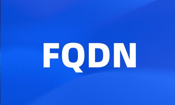 FQDN