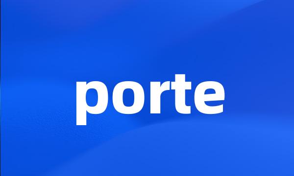 porte