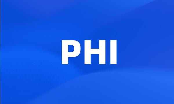 PHI