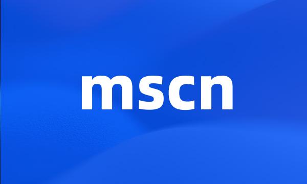 mscn