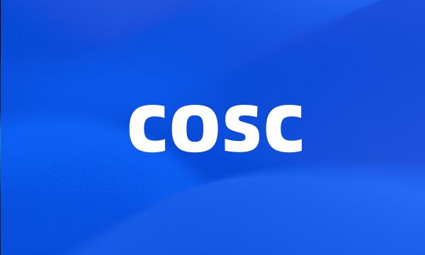 cosc