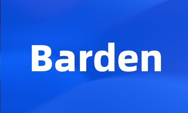 Barden