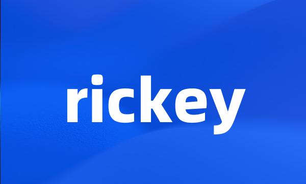 rickey