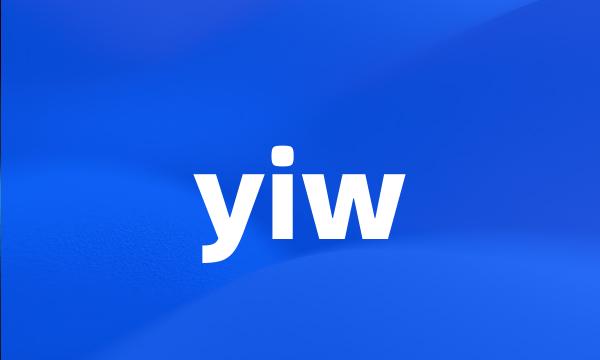 yiw