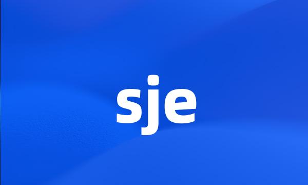 sje