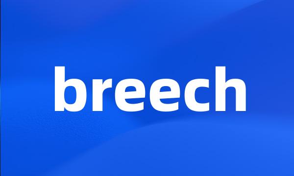 breech