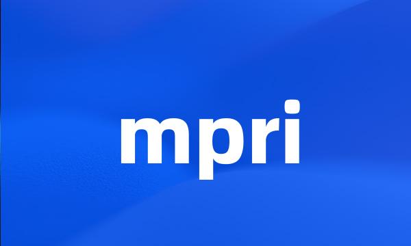 mpri