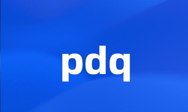 pdq