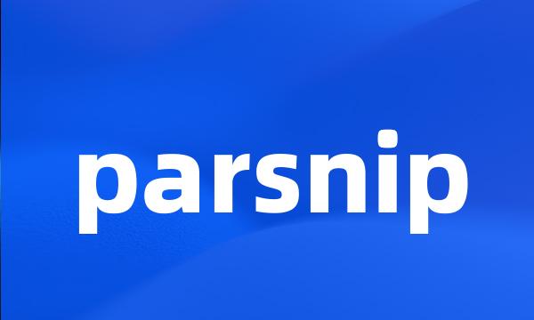 parsnip