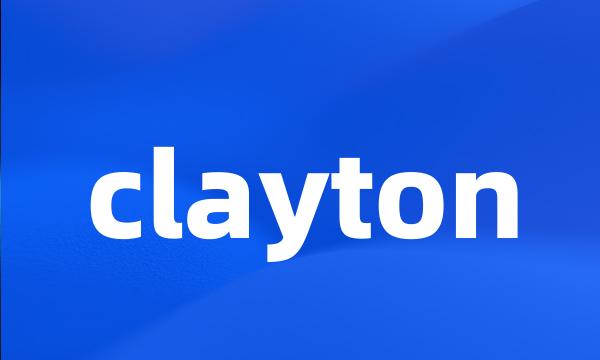 clayton