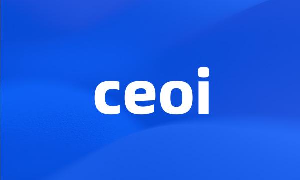 ceoi