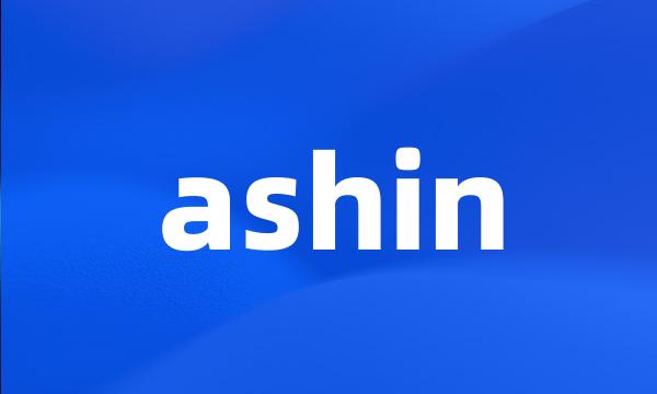 ashin