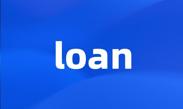 loan