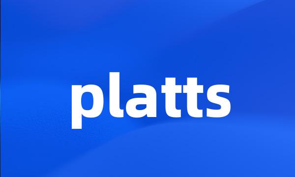 platts