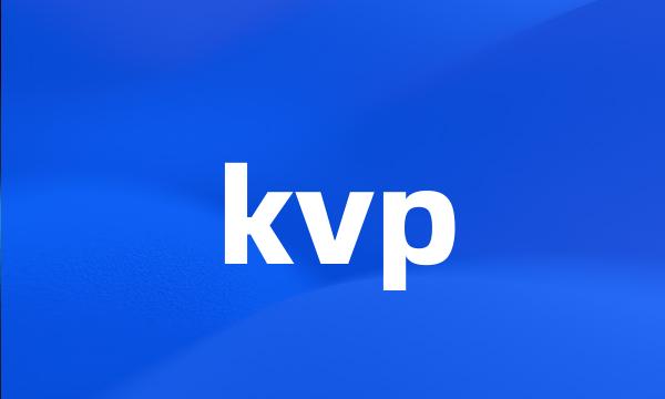 kvp