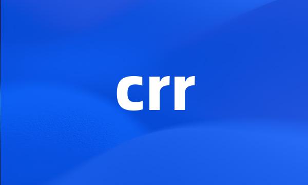 crr