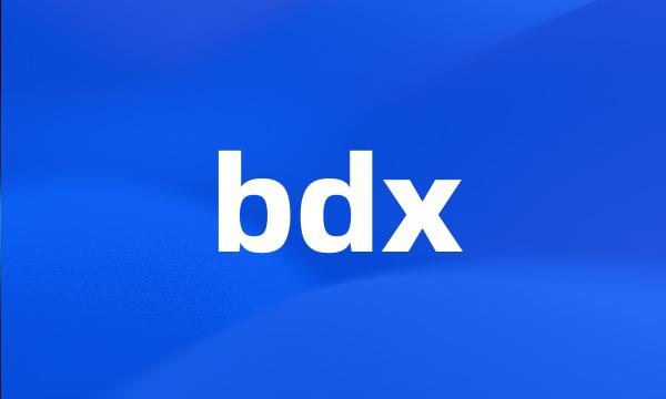 bdx