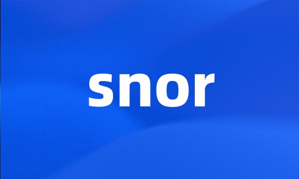 snor