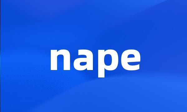 nape