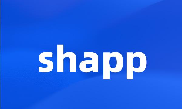 shapp