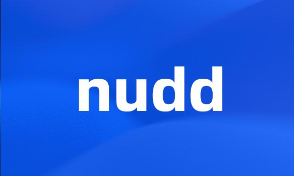 nudd