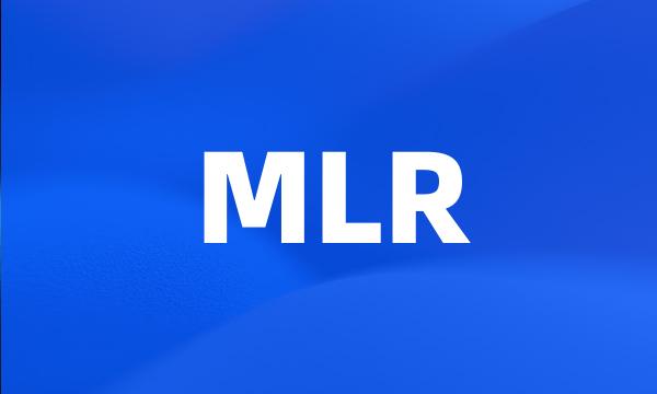 MLR