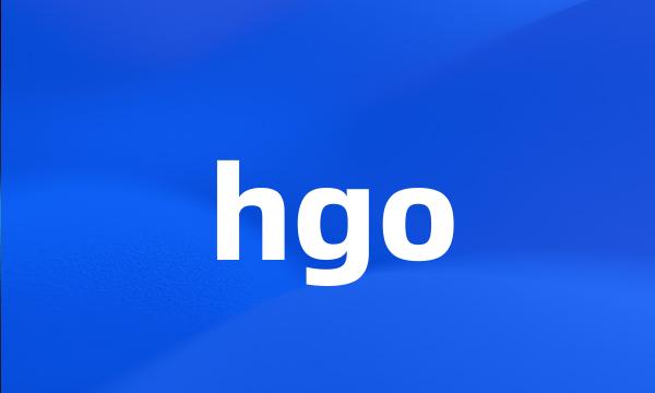 hgo