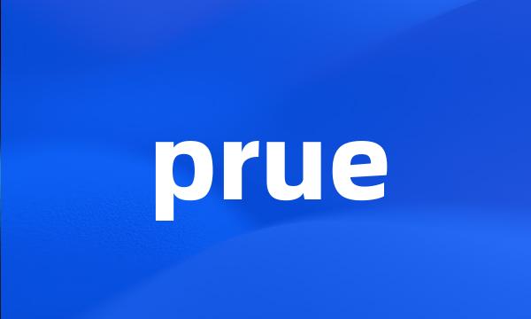 prue