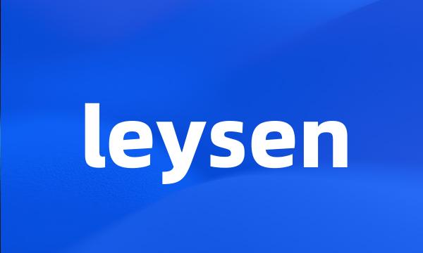 leysen