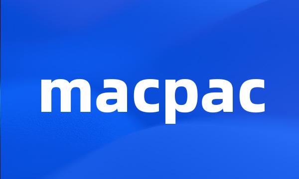 macpac